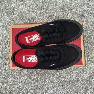 Authentic Black Vans